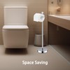 Toilet Paper Holder Stand (with Reserve Function) Free Standing Toilet