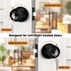Probrico 3 Pack Keyed Alike Entry Door Knobs with Lock