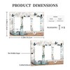 Tulpock Rustic Daisy Floral Butterfly Light Switch Cover Plate Decorative