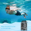 Snorkeling Gear for Adults Men Women, Snorkel Set with Panoramic