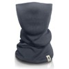 Bush Edge 100% Merino Wool Neck Gaiter Warmer (Charcoal Gray)