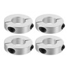 PATIKIL Bore 22mm Double Split Shaft Collar 45mm OD 12mm