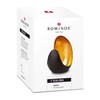 Rominox gift item, tea light holder with gold foil lining,