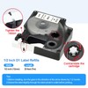 Label Orison A45018 Compatible with Dymo D1 Label Tape (12mm