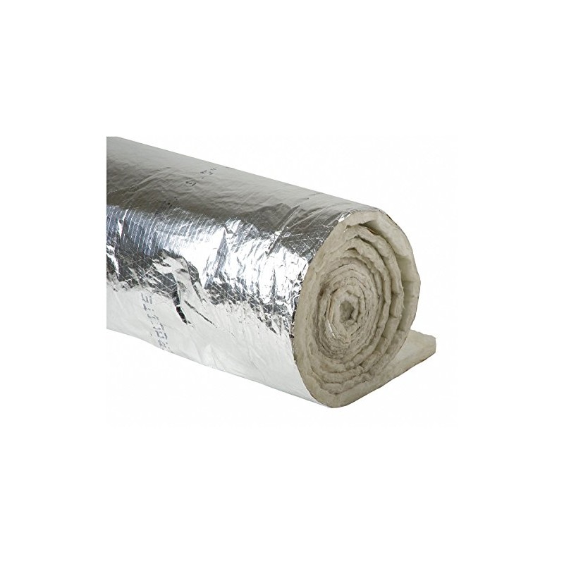 Duct Insulation,1-1/2" x 48" x 25Ft