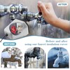 MANUMARINE Outdoor Faucet Covers for Winter Freeze Protection, Foam Spigot