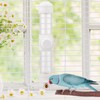Hypeety Leak-Proof Bird Water Bottle for Cage Clear No Spill