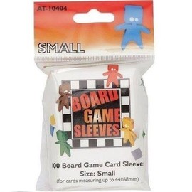 Arcane Tinmen ATM10404 Small Board Game Card Sleeves Box44; Red - 100 Count