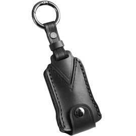[smasol] DELICA D5 Delica D5 Jasper New Outlander Triton Key Cover Genuine Leather Mitsubishi Outlander Smart Key Case Mitsubishi Outlander PHEV gn0w Key Case, 1. Black 2/5 buttons
