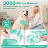 Augwind 6PCS Pet Grooming Kit | Dog Washing Gloves |