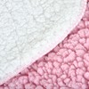 Micro-Pro Large Luxury Soft Sherpa Fleece Blanket Chunky Double Layer
