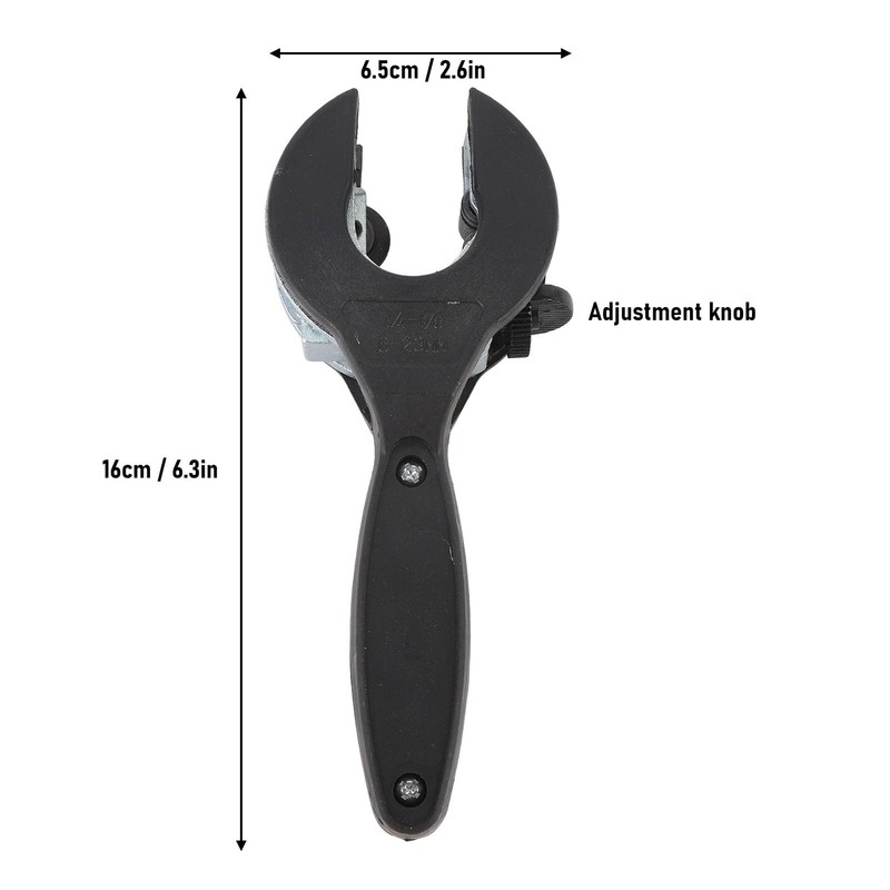 Ratcheting Tube Cutter, Adjustable Size Metal Ratcheting Pipe Cutter with