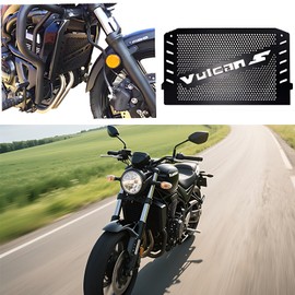 Heavy Duty Steel Radiator Guard Fit for Kawasaki Vulcan S 650 (2015-2024) - Fits SE/Cafe/Sport/Tourer Models, Debris Protection