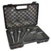 3 Pieces of Dynamic Vocal Microphones & Mic Stand Clips