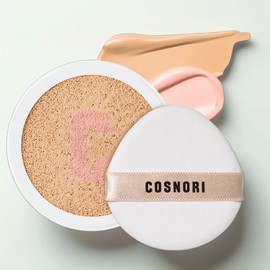 Kosnori COSNORI Blossom Tone Up Cushion Clear SPF50+ PA++++ Refill 14g, pink beige, 2 pieces / 코스노리 블라썸 톤업 쿠션 클리어 SPF50+ PA++++ 리필 14g, 핑크 베이지, 2개
