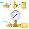 ERGAOBOY 2 Pcs One Way Brass Check Valve, 3/4" BSP