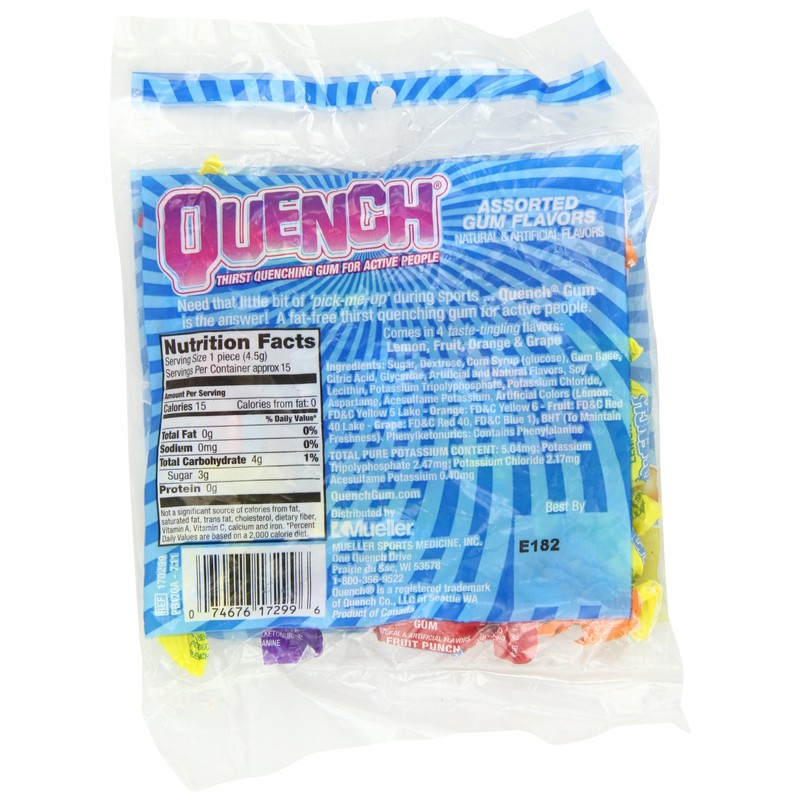 Quench Gum Variety Bag 2.4 Oz.