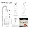 HoogaLife Hanging Car Air Freshener Diffuser - Vanilla Cream
