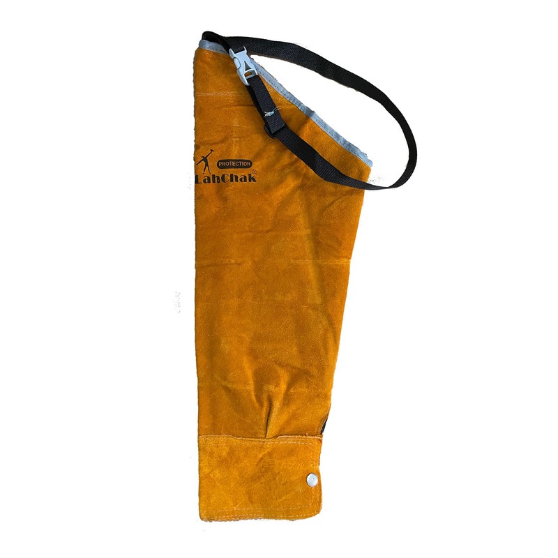 Leather Welding Sleeves with Adjustable Shoulder Strap, Heat & Flame