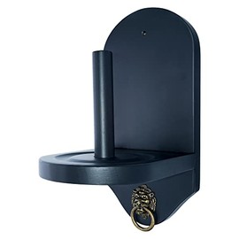 Beer City Billiards Modern Matte Black Finish Wall Mount Pool Table Cone Chalk Holder