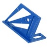 Woodworking Ruler Multifunctional Angle Measuring Ruler Aluminum Alloy Square Tool