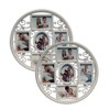MKUN 2Pack of 4x6 Wall Photo Collage Frames - Round