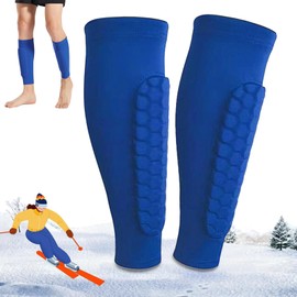 Shin Pads Skiing, 1 Pair Shin Pads for Football, Shindefender Shin Guards, Collision Protection for Football, Shin Pads Cover for Sports for Children and Adults