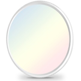 LZHOME LED Ceiling Light, 2800LM Super Bright 9 Inch Led Flush Mount Ceiling Light 3000K/4500K/6000K 3CCT Dimmable for Kitchen,Bedroom,Living Room (1 Pack, White)…