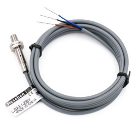 Heschen M6 Inductive Proximity Sensor Switch Shield Type LJ6A3-1-Z/BY Detector 1mm 10-30VDC 150mA PNP Normally Open(NO) 3 Wire