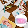 Luckious 1 PC Plush Rainbow Pencil Case for Girls -