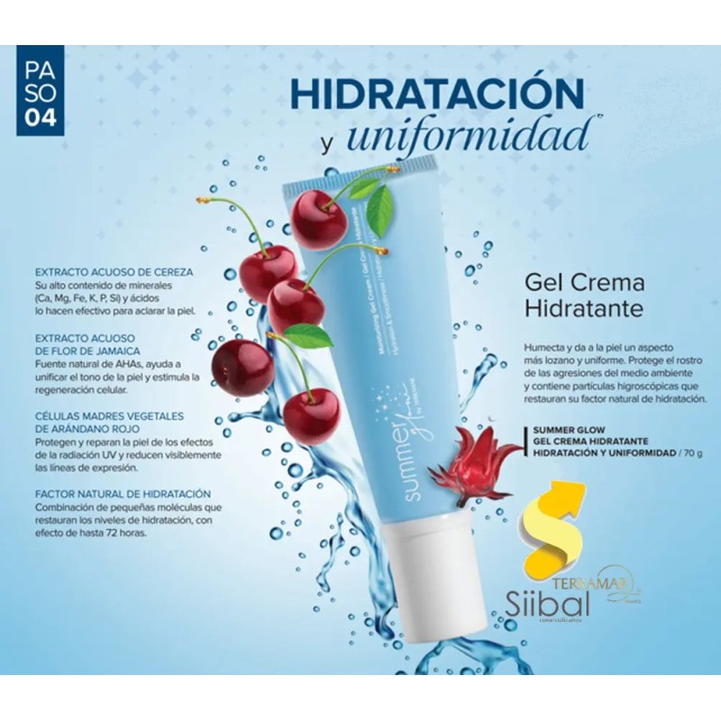 Colección Facial Summer Glow Piel Joven 4 Productos Terramar