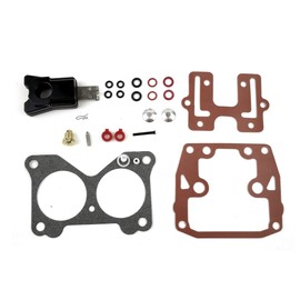 WINGOGO 439076 Carburetor Rebuild Kit with Float Replaces Johnson Evinrude OMC BRP Outboard V4 V6 65-235 HP 434888 435443 398526 390055 393872 383906 392550 390241 387730 391343 777718