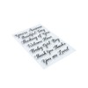 Kelly Creates-Traceable Sentiments Stamps: 17 Piece