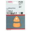 Bosch 2608607404 Paint Velcro 11 hole200x105x10 G120, Orange