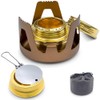 Alcohol Stove Burner, Single, Small, Compact, Portable, Convenient, Lightweight, For