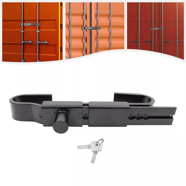 Adjustable Heavy Duty Shipping Container Lock with 2 Keys for