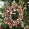 Unbranded Gingerbread Man Wreath Chriatmas Tree Ornament