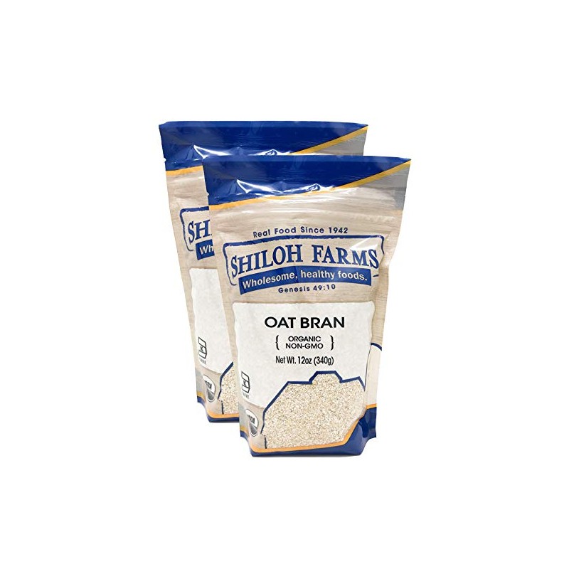 Shiloh Farms - Organic Oat Bran 12 Ounces - 2