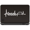 Teach Heartbeat Lifeline 8-Inch Decal Sticker K1175