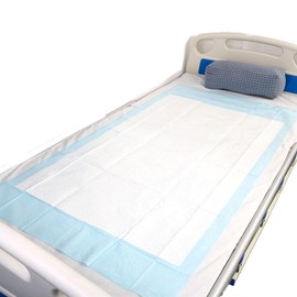 Gadgetking 100 Disposable Incontinence Bed Pads Protection Sheets Absorbency 160x80cm Mattress Extra Large XL Patient For Adults Single Absorbent Protective Sofa Wetting Underpads Protector Child Kids (100)