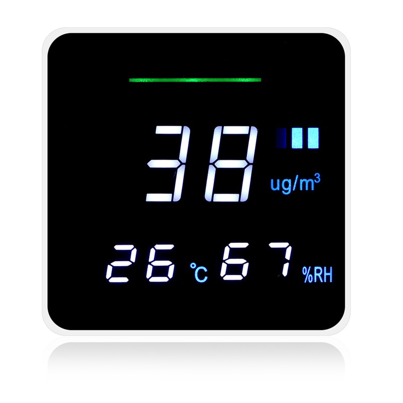 Compact Portable PM2.5 Tester Detector Air Quality Monitor Testing Tool