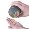 4 Compartments Medication Organizer Monthly Pill Box Pill Bottle -
