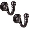 Cast Iron Black Ball End Curtain Holdbacks Hooks Black Ball