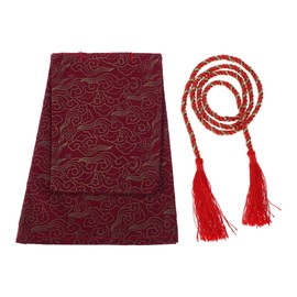 HEROFFIX 1 Pc Gear Shift Stick Gaiter Decoration Gear Stick Knob Cover Boot Shift Cover 16x12x20.7cm/6.3"x4.72"x8.15" Rope Red Nylon Fabric