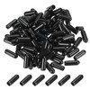 PATIKIL 3.5MM Vinyl Rubber End Caps, 150 Pack Flexible Bolt