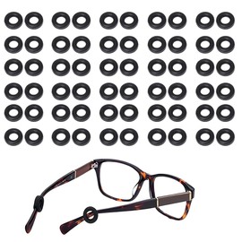 JEYORZY 30Paare Silikon Brillenhalter, Rutschfeste Gläser Ohrhaken, Brillen Ohrenkissen, Antirutsch Brillen Pads, Rund Silikon-Gläser Ohrhaken, Komfort Anti-Rutsch-Halter