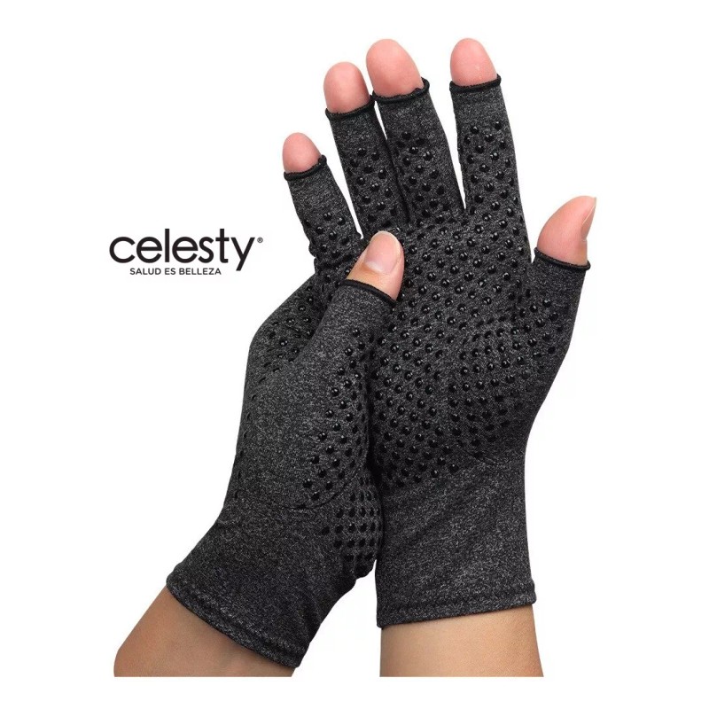 Celesty Guantes Artritis Reumatoide Térmicos Compresión S Chico