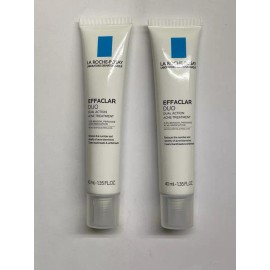 La Roche-Posay Effaclar Duo Dual Action Acne Treatment 1.3 oz Lot of 2 NEW