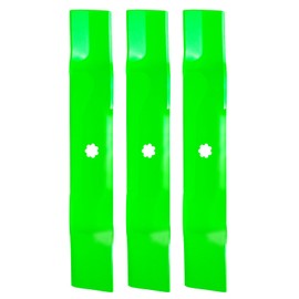 JYLEYJ GY20852 GX21784 Fit for John Dee re 48 inch Mower Blades D140 D150 E140 E150 X140 X165 Z255 Z355e Replace AM137757 AM141035 Mulching Blades (3 Pack) ﻿