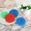 SeewtLice 100 Pcs Plastic Dish Scrubbers, Reusable Non-Scratch Nylon Scouring